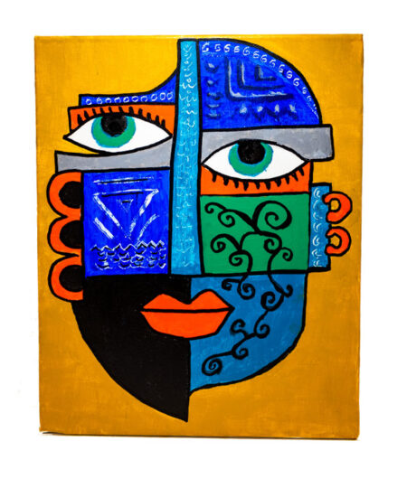 Ακρυλικός Πίνακας “Μάσκα” με διαστάσεις 30 x 24 εκ. TBL4015
