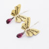 Drop Earrings Butterflies with Swarovski PES004021