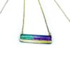 Handmade Silver Pendant with Ruby – Zoisite in Quartz Μ889R-38